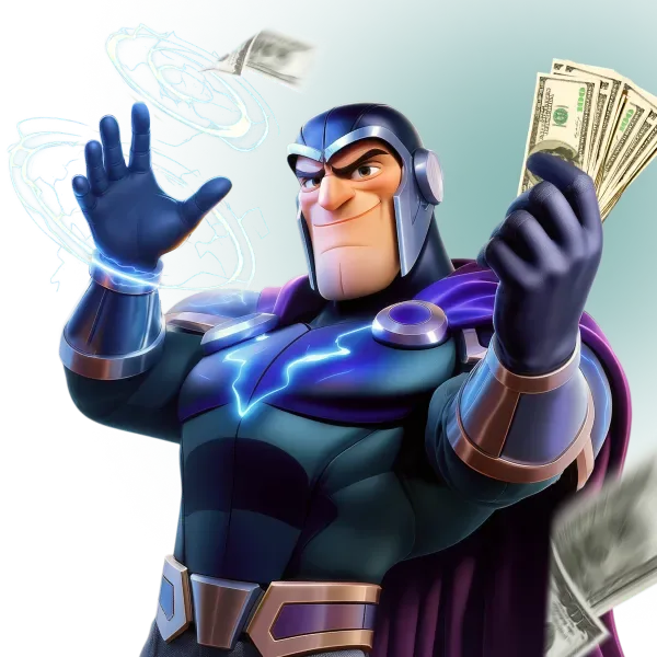 Magneticslots bonus di benvenuto, il nostro eroe con le banconote